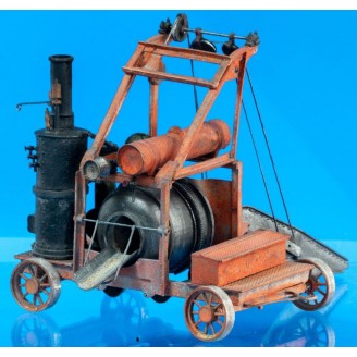 O SCALE INTERNATIONAL STEAM POWERED CEMENT MIXER KIT