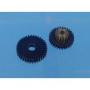 HO NWSL ROUNDHOUSE STEAM LOCOMOTIVE 72 to 1 COMPOUND GEAR SET