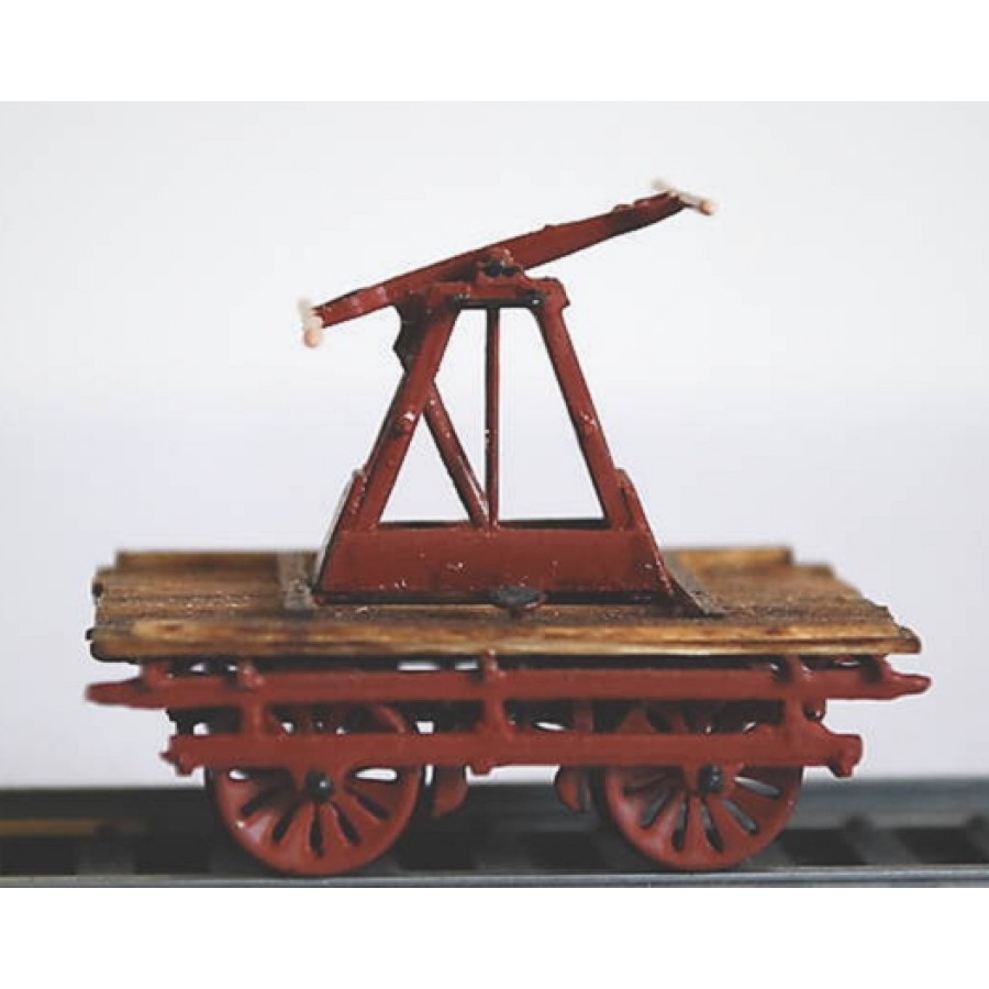 O SCALE On3/On30 WISEMAN MODEL SERVICES DP-13 DENVER HAND CAR KIT