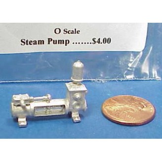 O SCALE STEAM POWERED INDUSTRIAL PUMP