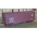 On3/On30 C&S STEEL UNDERFRAME BOX CAR KIT WITH LASER CUT WOOD BODY