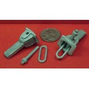 G SCALE OR 1:20.3 PUSH CAR OR MINE CAR WHEELS SET WISEMAN MODEL SERVICES GDP03 