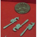 GDP09 WISEMAN MODEL SERVICES G SCALE OR 1:20.3 DETAIL PARTS SPIKE MAULS 