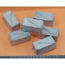 S SCALE RECTANGULAR SHIPPING CRATES