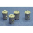 HO SCALE LARGE TRASH CANS
