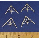 HO SCALE SMALL ROOF TRUSSES
