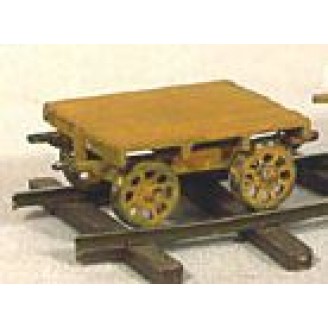 S SCALE SECTION CARS/SPEEDER TRAILERS KIT