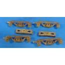 On3/On30 WISEMAN BACK SHOP BRASS PARTS K-1038 UINTAH FREIGHT CAR TRUCKS ON3/On30 
