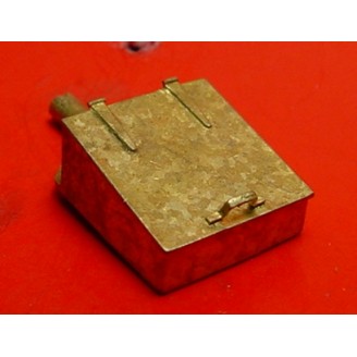 O SCALE D&RGW ROOF MOUNT TOOL OR HOSE BOX