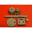 O SCALE D&RGW AND OTHERS CABOOSE STOVE KIT