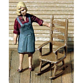 S SCALE 2 ROCKING CHAIRS KIT