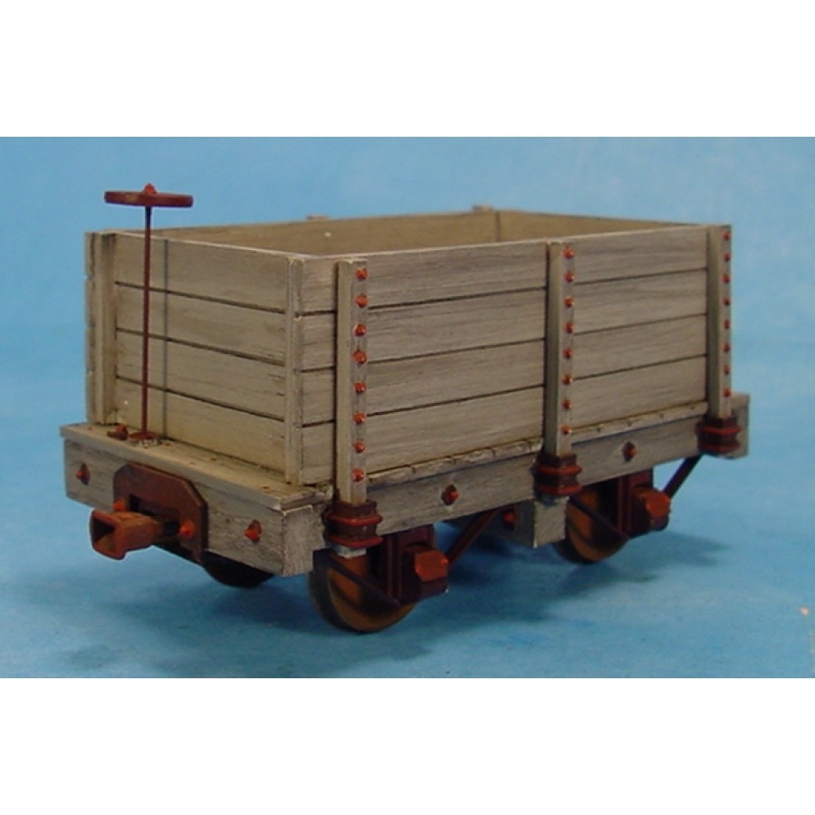 Details about   On30 4 Wheeled High Gondola Car With Bar Frame Truck Chassis Kit 