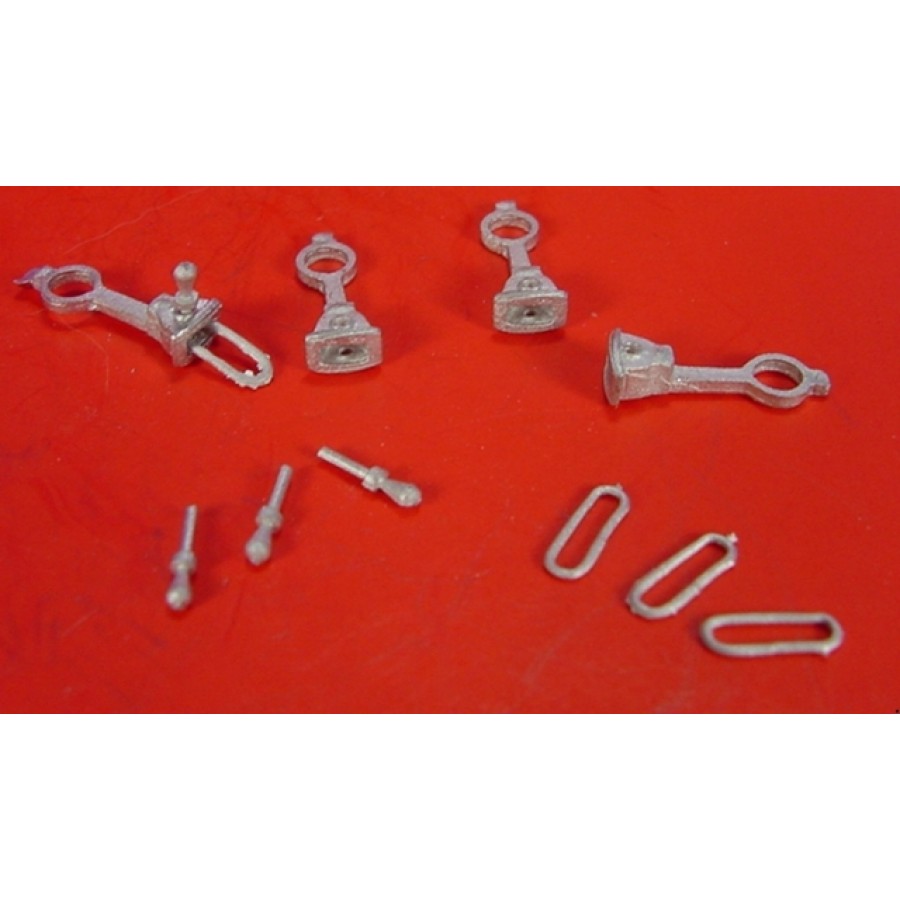 On3/On30 WISEMAN PARTS #O263 LINK & PIN COUPLERS FOR BACHMANN DUMP CARS 