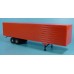 O SCALE 1/48 40' SEMI VAN TRAILER OR REFRIGERATED TRAILER KIT
