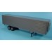 O SCALE 1/48 40' SEMI VAN TRAILER OR REFRIGERATED TRAILER KIT