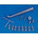F/G SCALE 1:20.3 WATER SPOUT WITH TANK HARDWARE SET