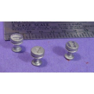 S SCALE / Sn3 DETAIL PARTS : BAR STOOLS