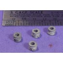 S SCALE / Sn3 DETAIL PARTS : WIRE SPOOLS