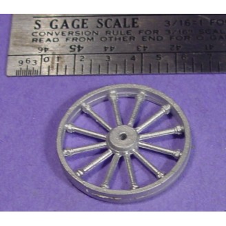 S SCALE / Sn3 DETAIL PART : LARGE MINE SHEAVE PULLEY