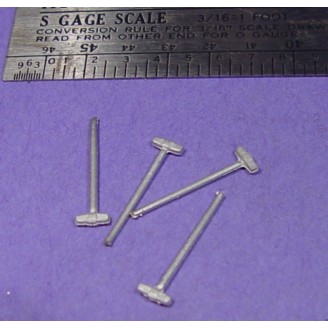 S SCALE / Sn3 DETAIL PARTS : SLEDGEHAMMERS