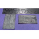 S SCALE Sn3 1/64 WISEMAN MODEL SERVICES DETAIL PARTS S358  ROOF MOUNT STACKS 