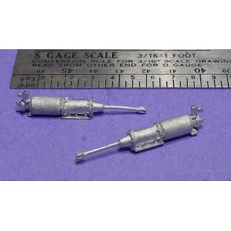 S SCALE / Sn3 DETAIL PARTS : WESTINGHOUSE K TYPE BRAKE CYLINDERS