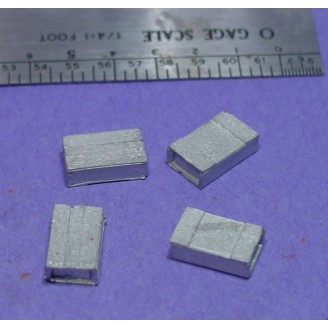 O SCALE On3/On30 SMALL SHIPPING CRATES