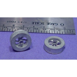 O SCALE On3/On30 21" DIAMETER MACHINERY PULLEYS