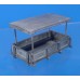 O SCALE CANOPY TRUCK BED ONLY