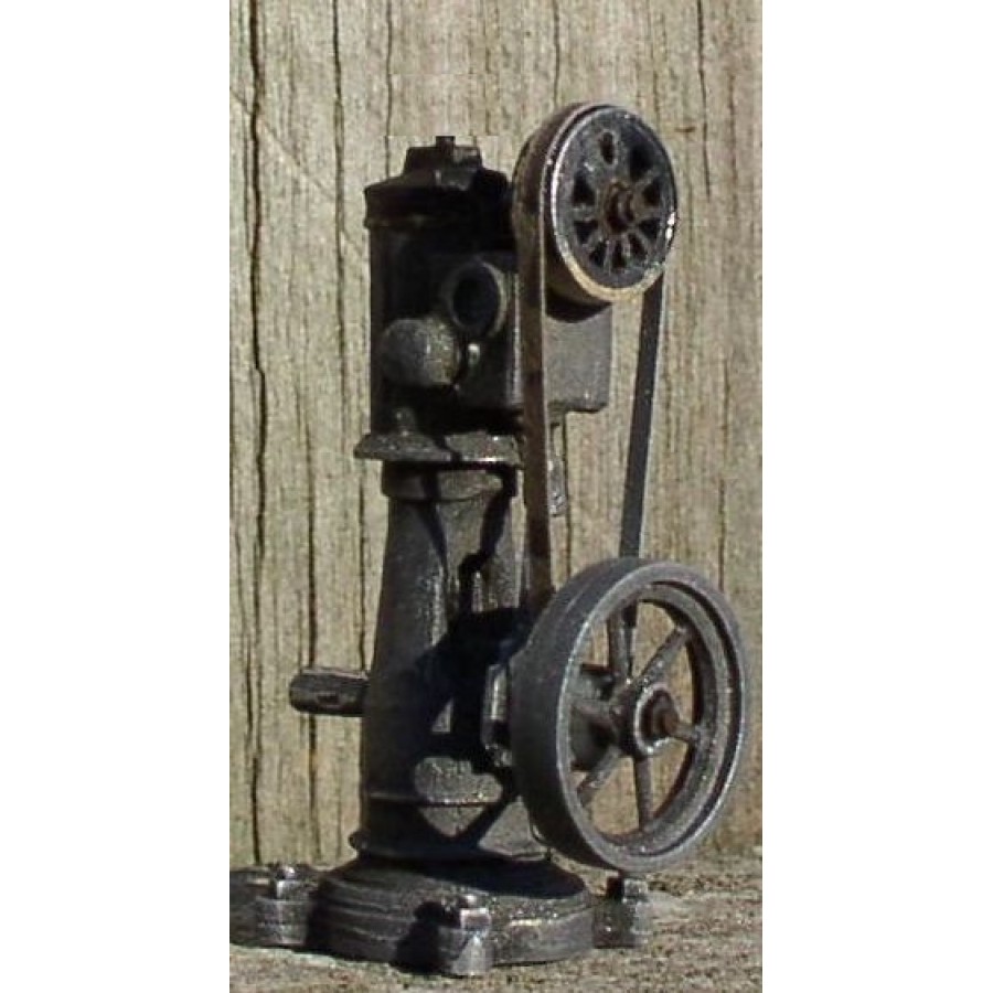 O/On3/On30 S/Sn3 WISEMAN MODEL SERVICES SHOP OR MINE VERTICAL STEAM ENGINE KIT