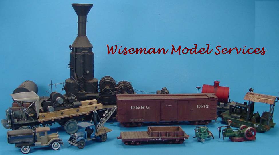 O SCALE On3/On30 WISEMAN MODEL SERVICES DETAIL PARTS #O273 LUMBER DOLLY KIT 
